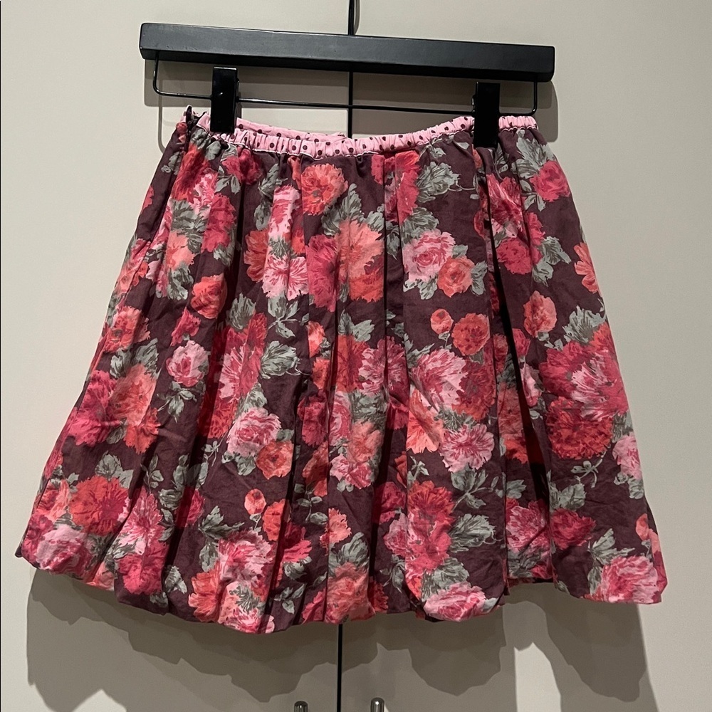 Mini Boden Floral Skirt Size 9-10 - Picture 8 of 10